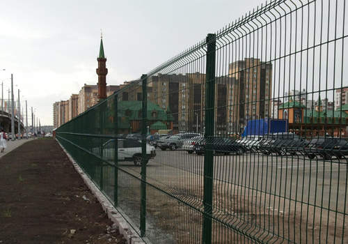 Ограждение территории автостоянки в Казани
